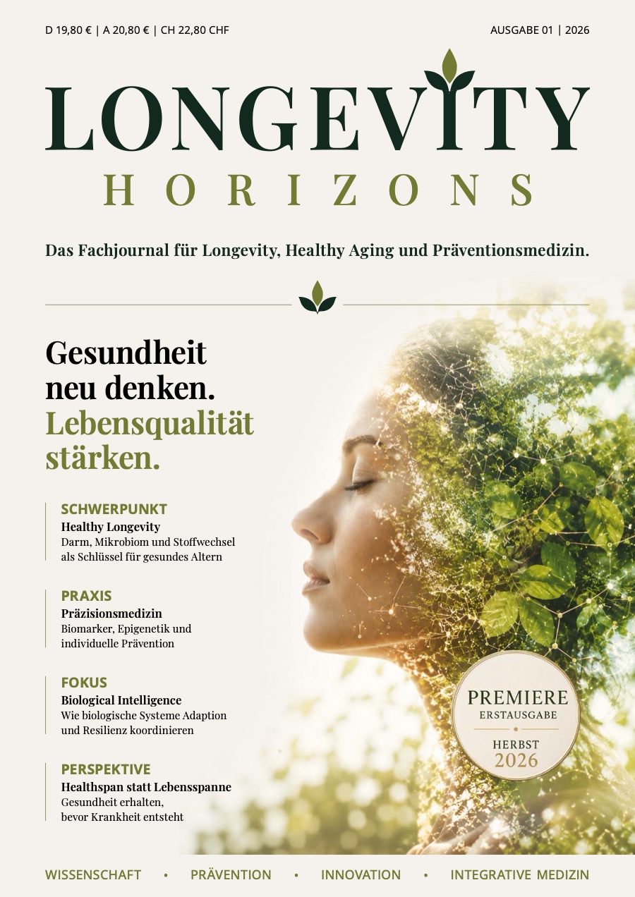 Longevity Horizons Magazin — aktuelle Ausgabe